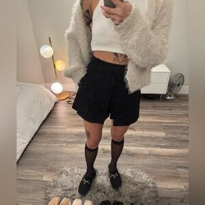 JUUN.J PLEATED MINI SHORT/SKORT